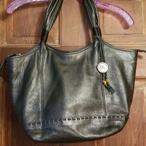 THE SAK PEBBLED SOFTEST LEATHER BAG!